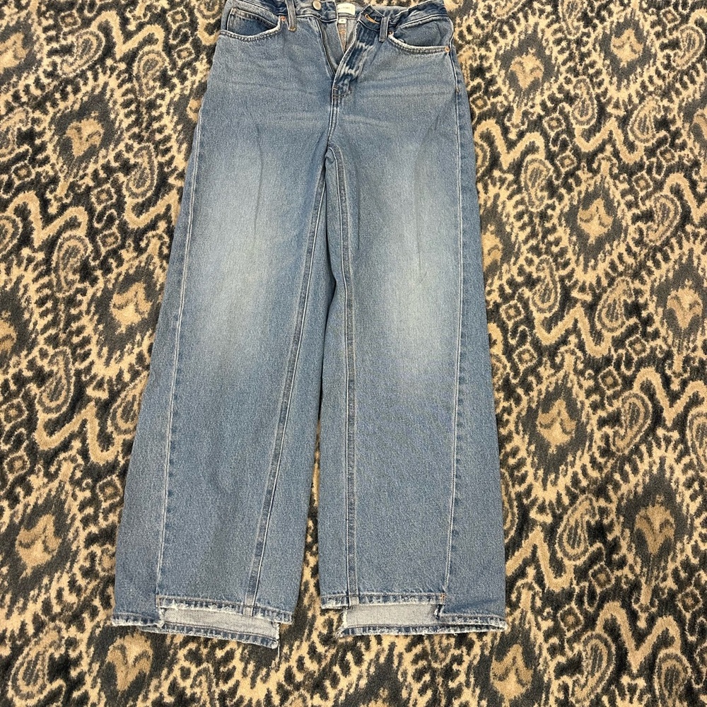 OAK Denim Wide Leg Jeans